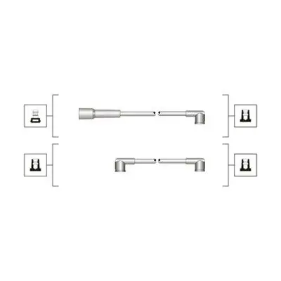 Set cablaj aprindere MAGNETI MARELLI 941319170040