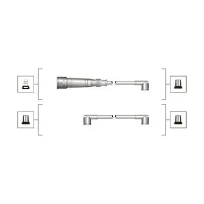 Set cablaj aprindere MAGNETI MARELLI 941319170065