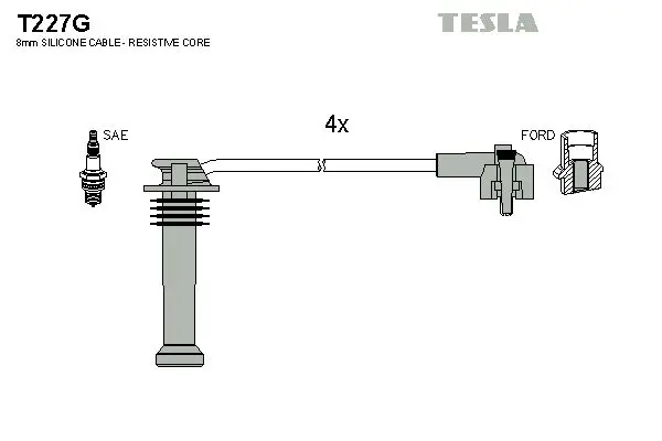 Set cablaj aprindere TESLA T227G
