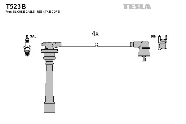 Set cablaj aprindere TESLA T523B