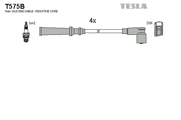 Set cablaj aprindere TESLA T575B