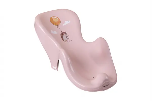 Set cadita 102 cm cu senzor de temperatura si suport anatomic Forest Roz