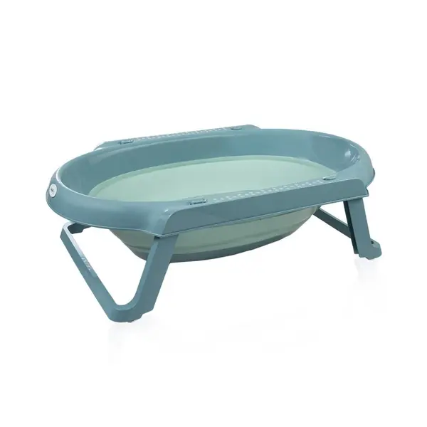 Set cadita pliabila de baie Babyjem 5 piese turcoaz