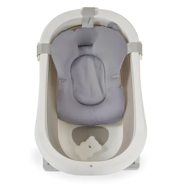 Set cadita pliabila si reductor textil Cangaroo Palma 75 x 35 cm Grey