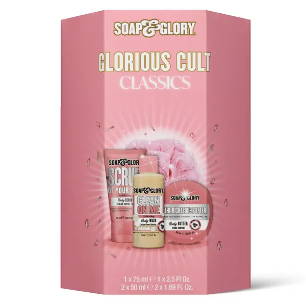 Set cadou de îngrijire a corpului Soap & Glory Glorious Cult Cla