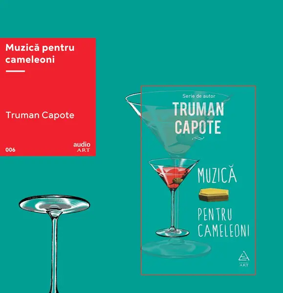 Set cadou "Muzică pentru cameleoni" (carte și vinil) - Truman Capote