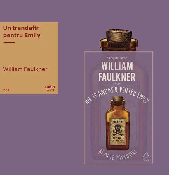 Set cadou "Un trandafir pentru Emily și alte povestiri" ( carte și vinil) - William Faulkner