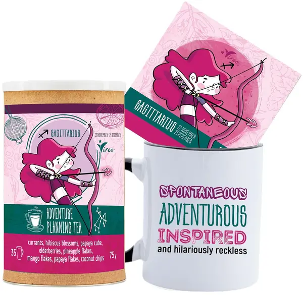 Set cadou Vireo - Semnul zodiacal Săgetător, EN