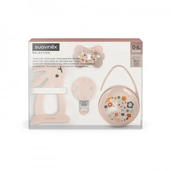 Set cadou Wonderland Suavinex roz