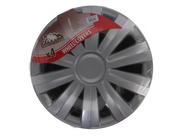 Set capace roti Snake Silver 15 inch Mammoth 4buc