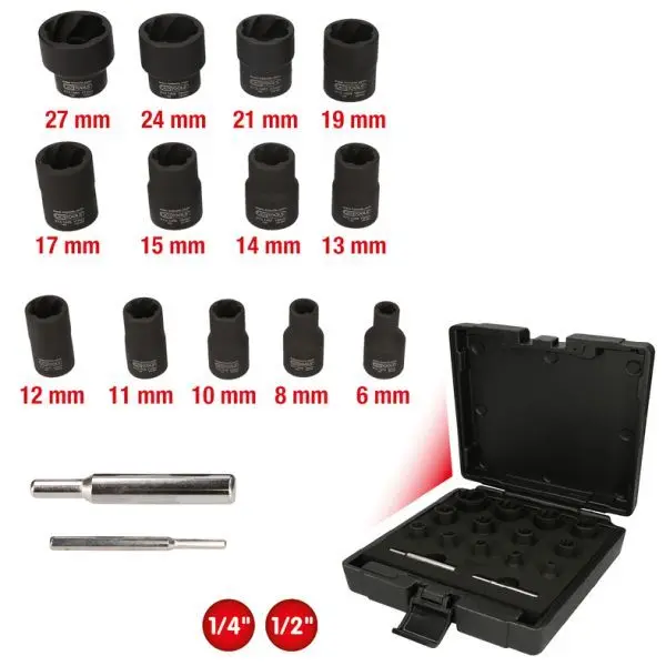 Set capete chei tubulare impact KSTOOLS 913.1460