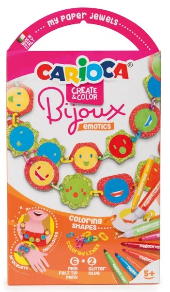 Set Carioca Create&Color - Bijuterii, Emoji