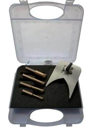 Set carote diamantata pt. gresie portelanata & piatra - diam. 6, 8, 10, 14mm - cu ceara- Super Premium - DXDH.80409.Satz6-14