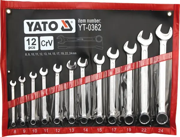 Set Chei Combinate Satinate 8-24Mm, 12 Buc