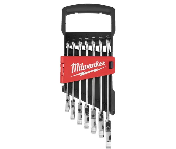 Set chei fixe MAX BITE cu clichet si cap pivotant Milwaukee, mecanism tubular, maner I-Beam, 4932478557