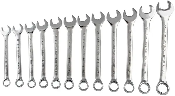 Set chei MTX - 25 bucăți, 6-32 mm, lustruite