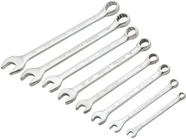 Set chei MTX - 8 bucăți, 6-19 mm, mat