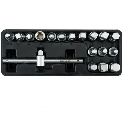 Set chei pentru buson ulei, Yato YT-0599, 18 piese