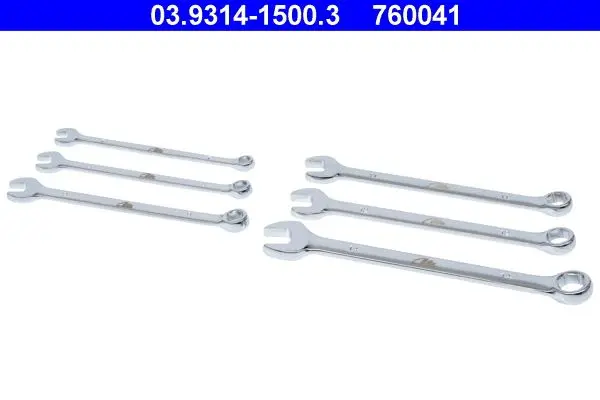 Set chei surub aerisire inelara/fixa ATE 03.9314-1500.3