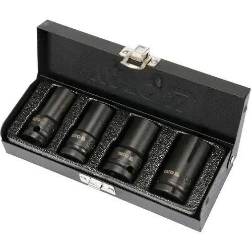 Set chei tubulare 1/2inch Yato YT-06030, 4 piese