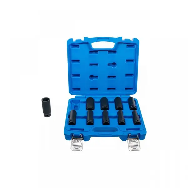 SET CHEI TUBULARE DE IMPACT LUNGI 1/2", 10-24 mm, 10 buc. * BG-5206
