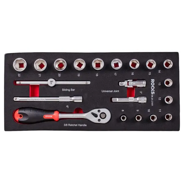 Set chei tubulare ROOKS OK-01.3101