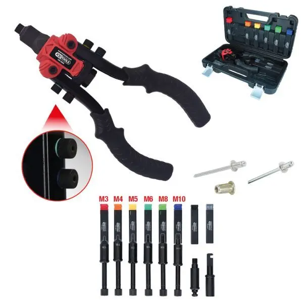 Set cleste de nituit KS TOOLS 150.9805