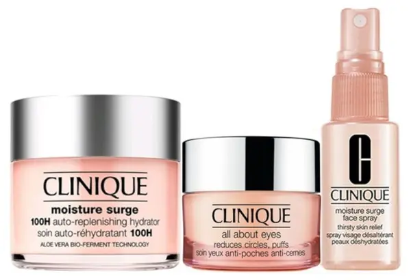 Set Clinique Moisture Surge, 3 piese