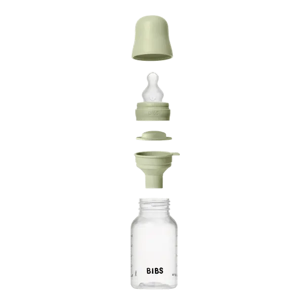 Set complet biberon anticolici Bibs 150 ml Silicon Sage
