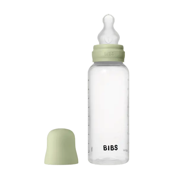 Set complet biberon anticolici din silicon PP fara BPA Sage, 270ml, Bibs
