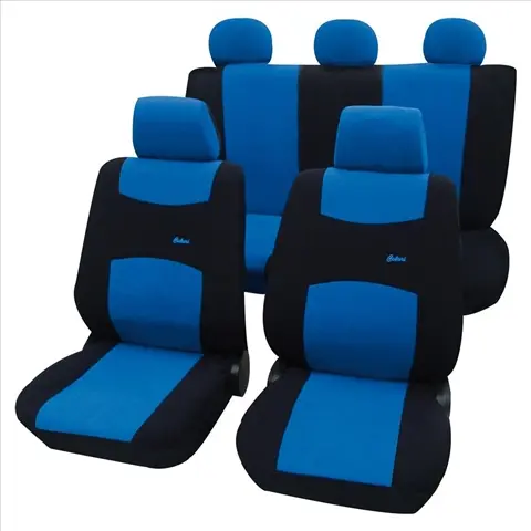 Set complet huse scaune universale culoare albastru PETEX