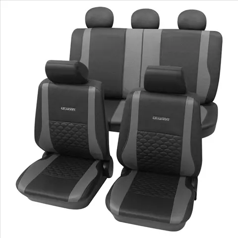Set complet huse scaune universale gri Exclusive PETEX