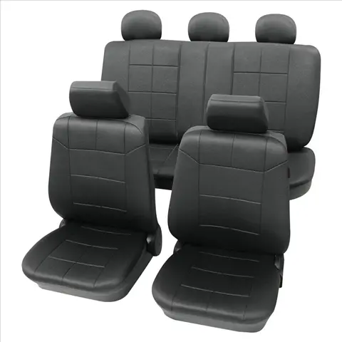Set complet huse universale scaune (fata-spate) culoare antracit Dakar PETEX