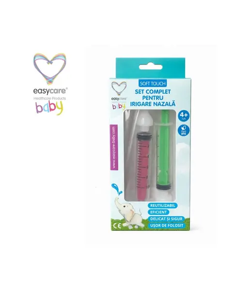 Set complet pentru irigare nazala Soft Touch Easycare Baby