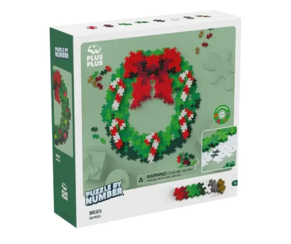 Set constructie, Plus-Plus, Craciun, 500 piese mici