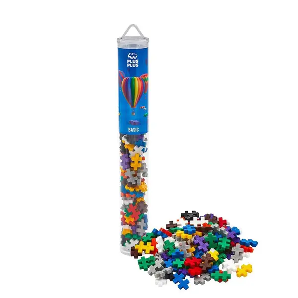 Set constructie Plus Plus Culori stralucitoare diverse modele