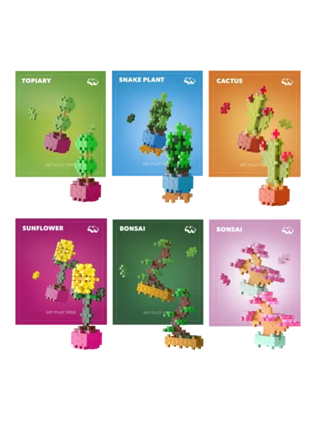Set constructie Plus-Plus, PLANTE