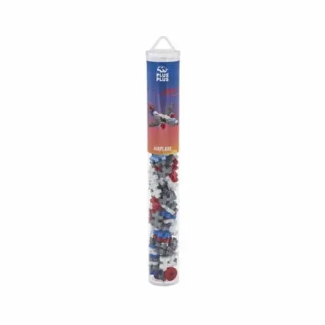 Set constructie Plus-Plus, tub 100 piese, Avion