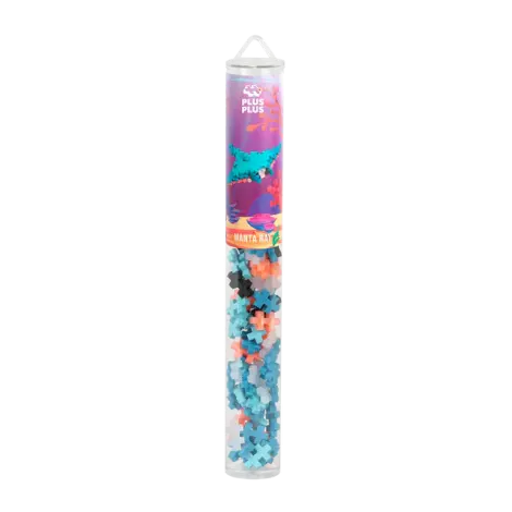 Set constructie Plus-Plus, tub 100 piese, Diavol de mare