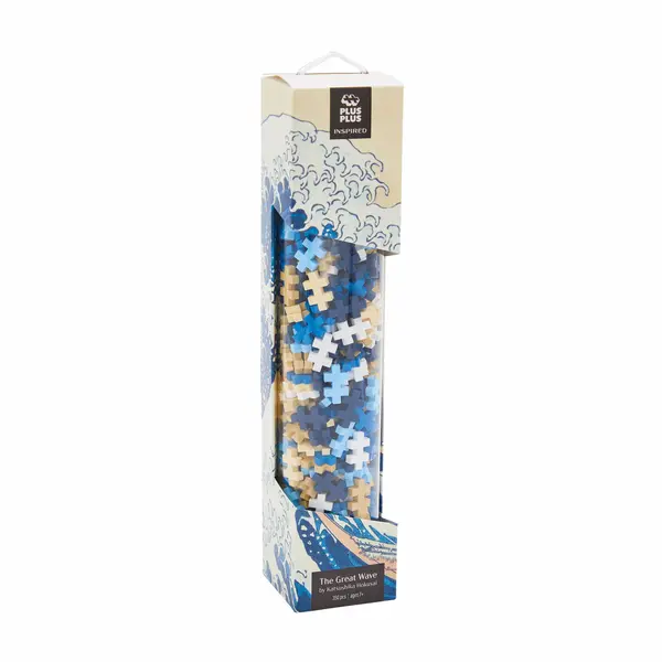 Set constructie Plus-Plus, tub creare tablou, Inspirat de Hokusai