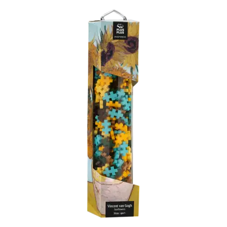 Set constructie Plus-Plus, tub creare tablou, Inspirat de Van Gogh