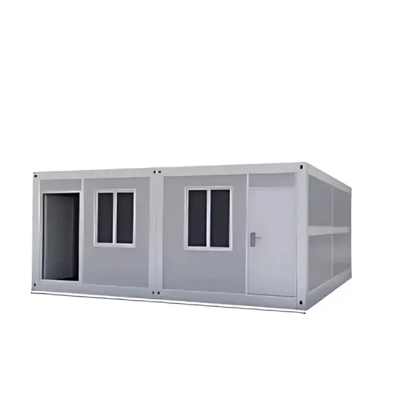 Set Container pliabil-cu ușă tip panou sandwich - dimensiuni H2450 mm x L5800mm x l4940 mm