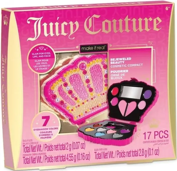 Set cosmetic pentru copii Make it Real- Juicy Couture, 17 piese