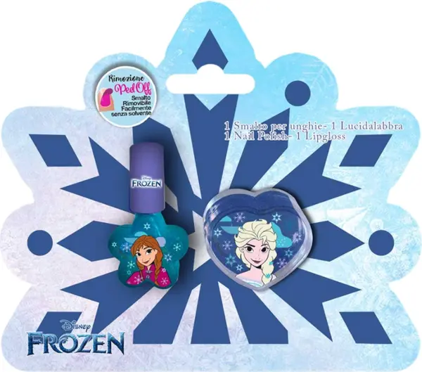 Set cosmetice pentru copii Coriex - Frozen, oja si luciu