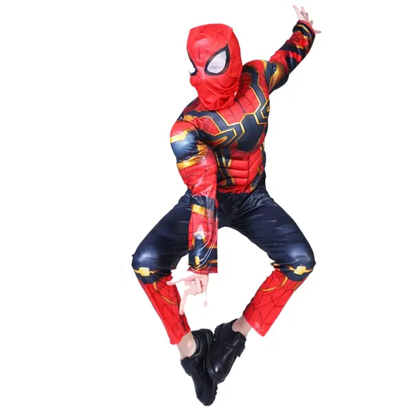 Set costum Iron Spiderman DEPOX , New Era, rosu