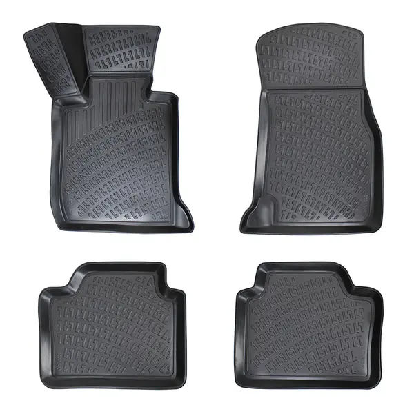 Set covorase auto cauciuc UMBRELLA BMW 3 CLASS VI F30 / F31 / F34 2012 - prezent 4 buc.