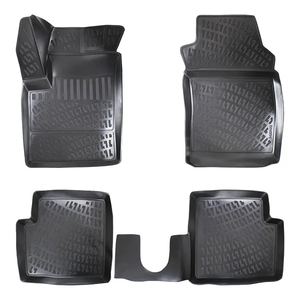 Set covorase auto cauciuc UMBRELLA FIAT 500 2007 - prezent 4 buc.