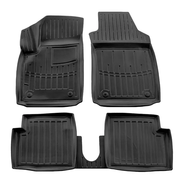 Set covorase auto cauciuc UMBRELLA FIAT 500 2007 - prezent 4 buc.