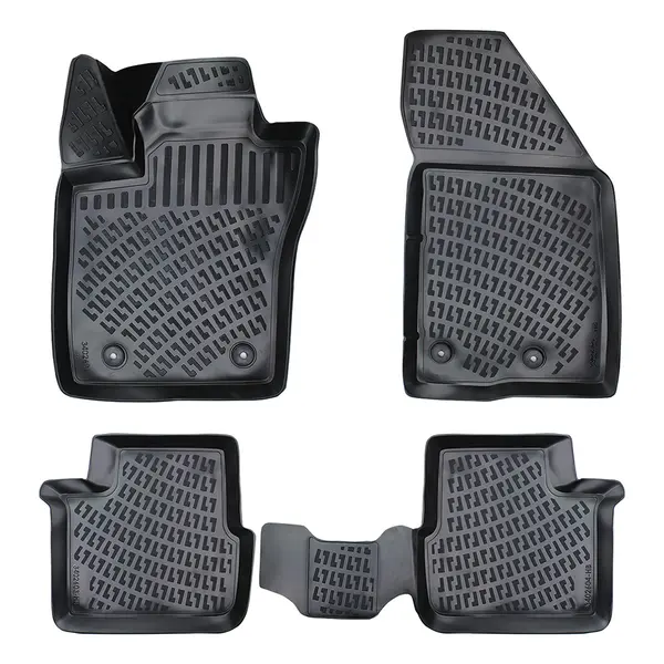 Set covorase auto cauciuc UMBRELLA FIAT EGEA / TIPO HB 2015 - prezent 4 buc.