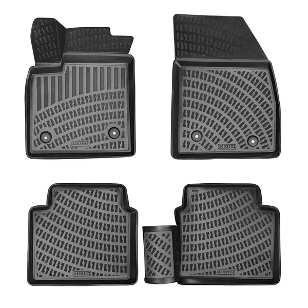 Set covorase auto cauciuc UMBRELLA FORD FOCUS IV 2018 - prezent 4 buc.